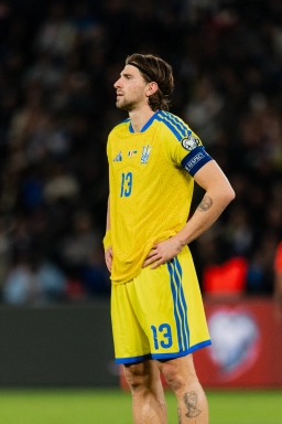 Футболка Забарного з матчу Франція-Україна (13.11.2025)