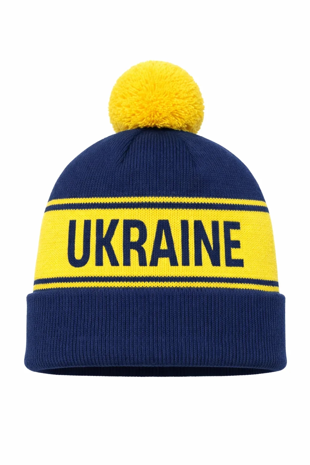 Шапка "Ukraine" синя
