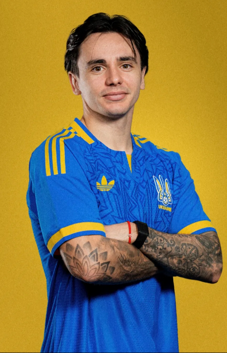 Виїзне джерсі Ukraine 26 Authentic