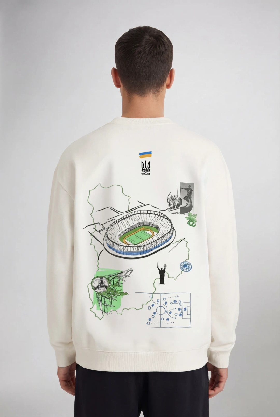 Світшот "НСК Олімпійський" Розмір: S Світшот "НСК Олімпійський" Розмір: S