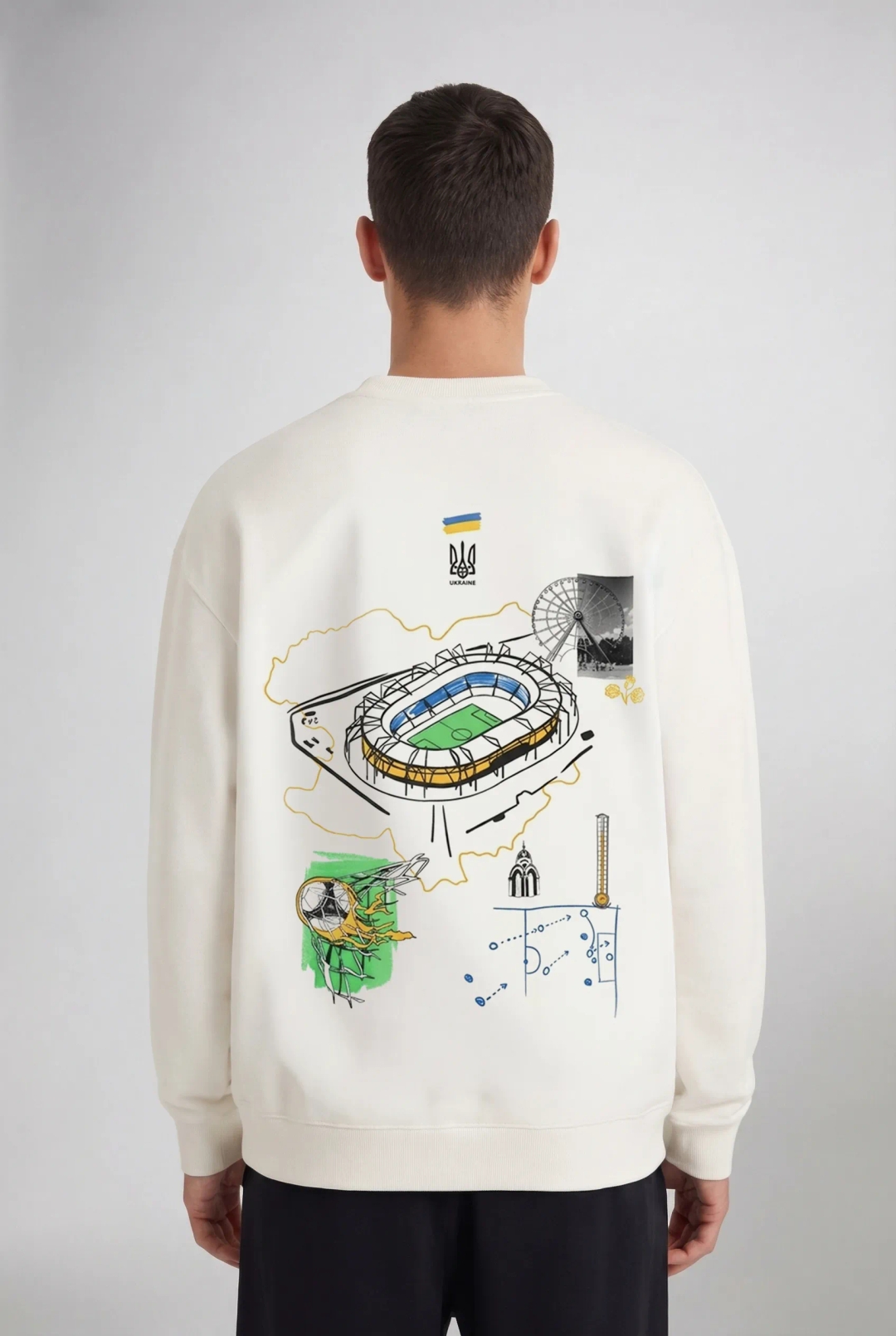 Світшот "ОСК Металіст" Розмір: S Світшот "ОСК Металіст" Розмір: S