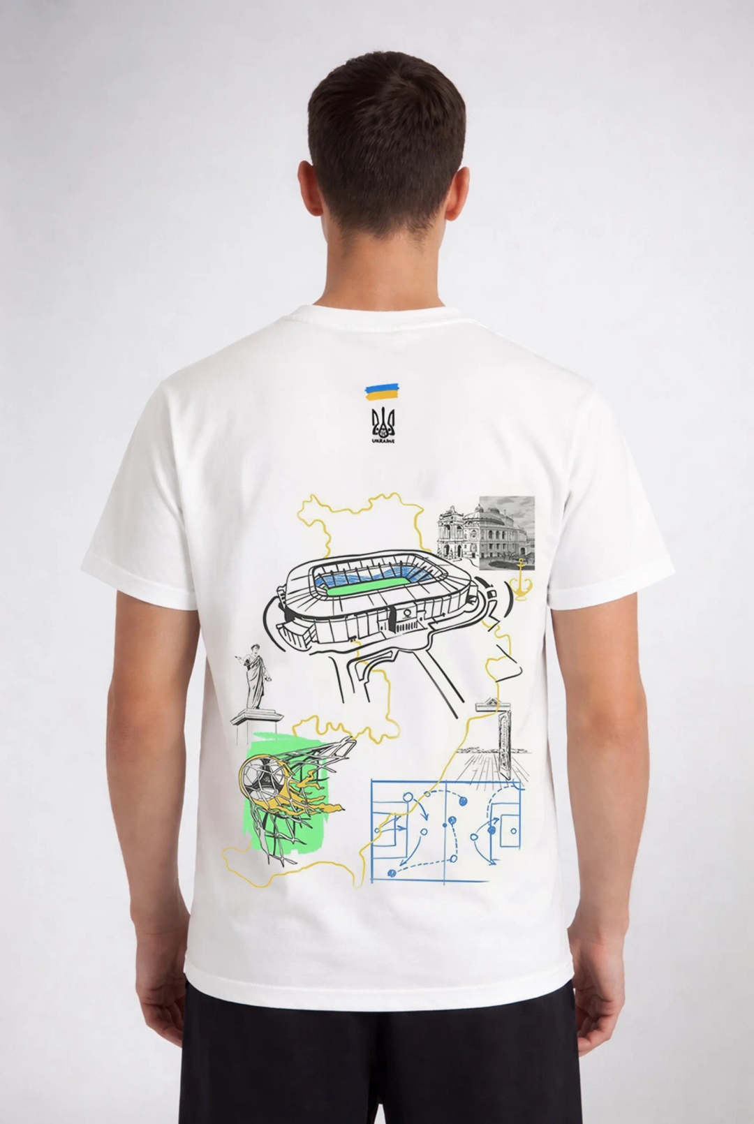 Футболка "Чорноморець" Розмір: S-M Футболка "Чорноморець" Розмір: S-M