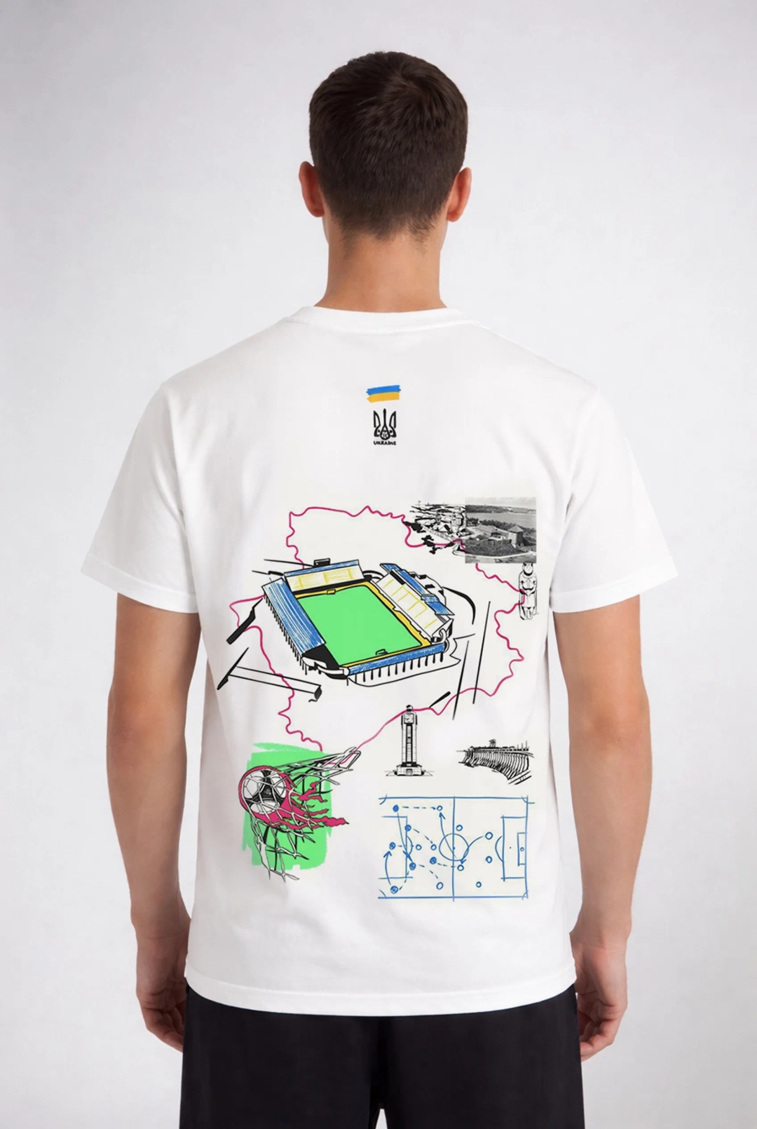 Футболка "Славутич-Арена" Розмір: S-M Футболка "Славутич-Арена" Розмір: S-M