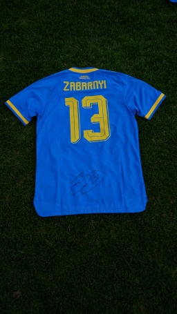 Футболка Забарного з матчу Україна-Албанія (31.03.2026)