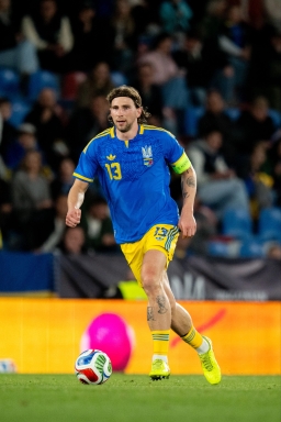 Футболка Забарного з матчу Україна-Албанія (31.03.2026)