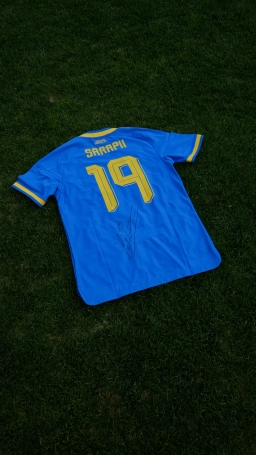 Футболка Сарапія з матчу Україна-Албанія (31.03.2026)