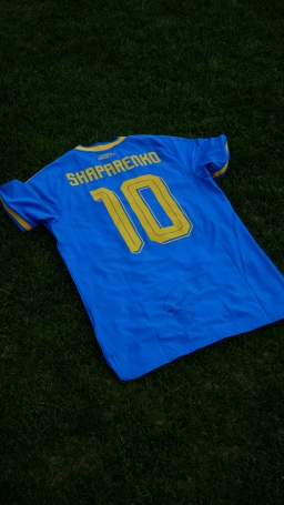 Футболка Шапоренко з матчу Україна-Албанія (31.03.2026)