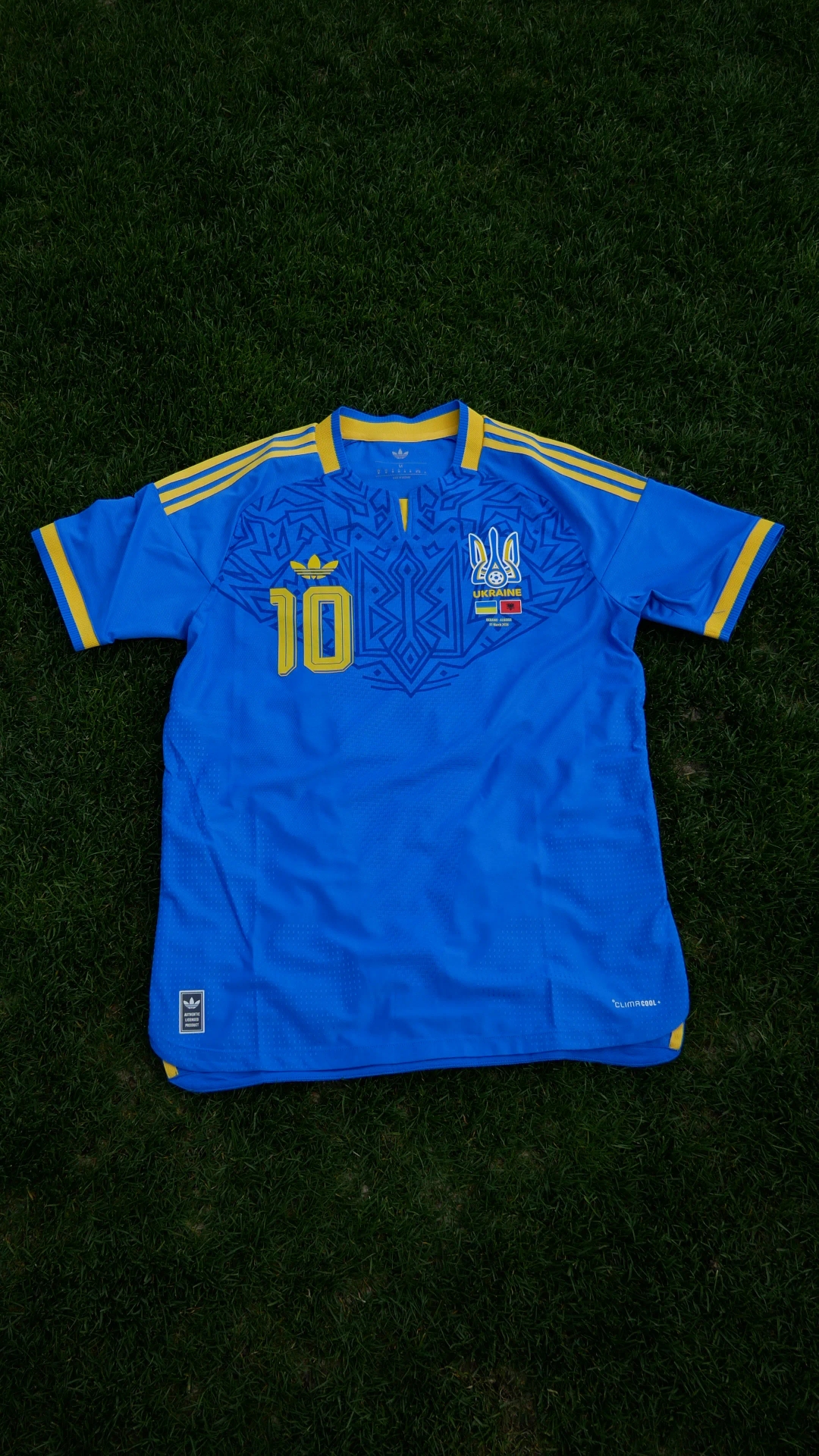 Футболка Шапоренко з матчу Україна-Албанія (31.03.2026)