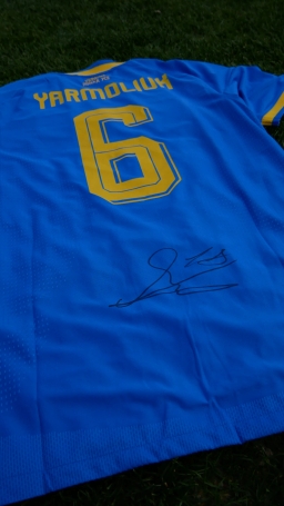 Футболка Ярмолюка з матчу Україна-Албанія (31.03.2026)