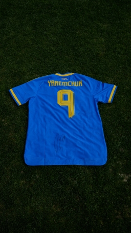 Футболка Яремчука з матчу Україна-Албанія (31.03.2026)