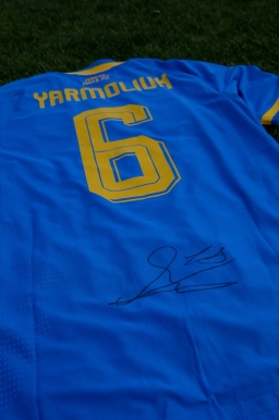 Футболка Ярмолюка з матчу Україна-Албанія (31.03.2026)