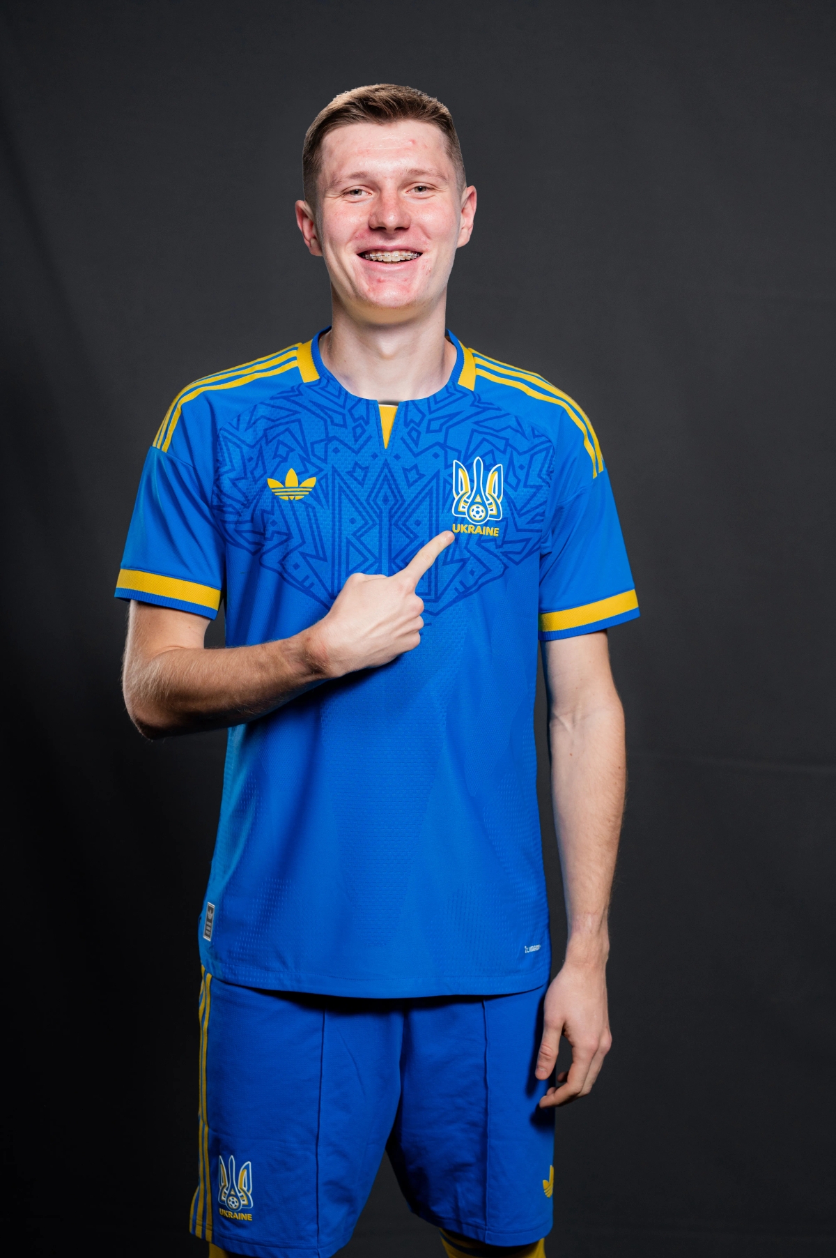 Футболка гравця збірної Розмір: S, Color: Синій, Гравець: Бондаренко