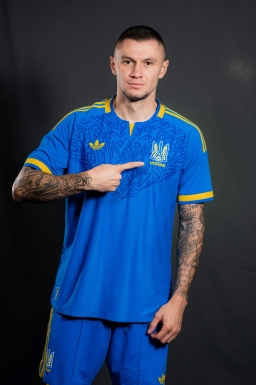 Футболка гравця збірної Розмір: S, Color: Синій, Гравець: Зубков