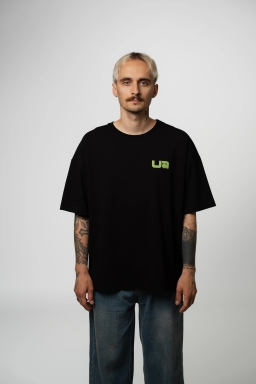 Футболка "Вболівальник" Color: Чорний, Розмір: S-M