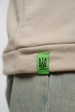 Світшот "12"бежевий Розмір: L, Color: Беж