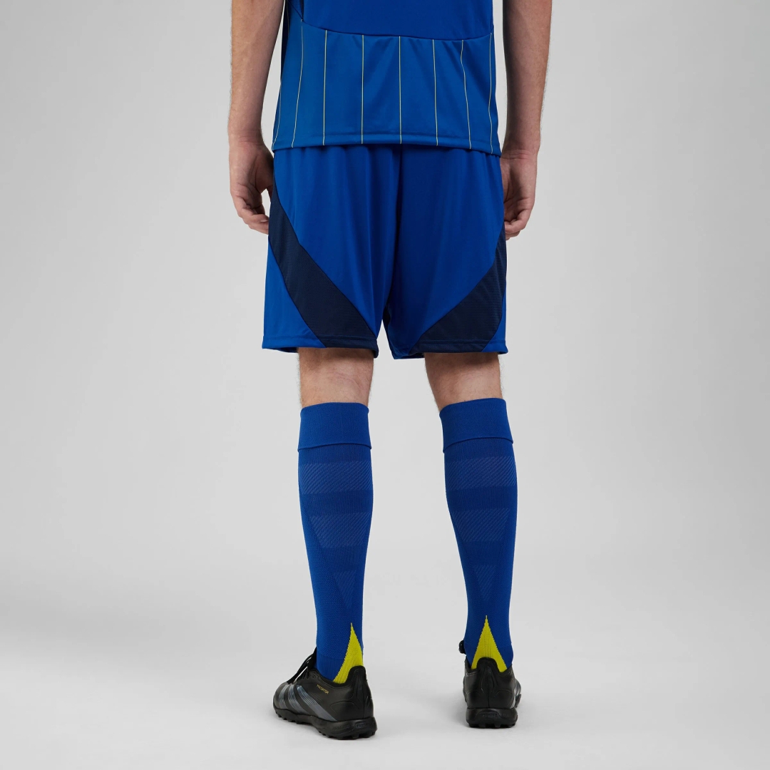 Чоловічі виїзні шорти "Ukraine 24" Розмір: S, Color: Синій