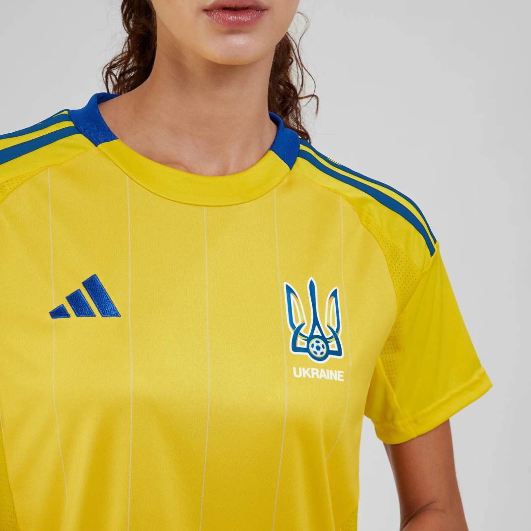 Жіноче домашнє Джерсі "Ukraine 24" Розмір: S, Color: Жовтий