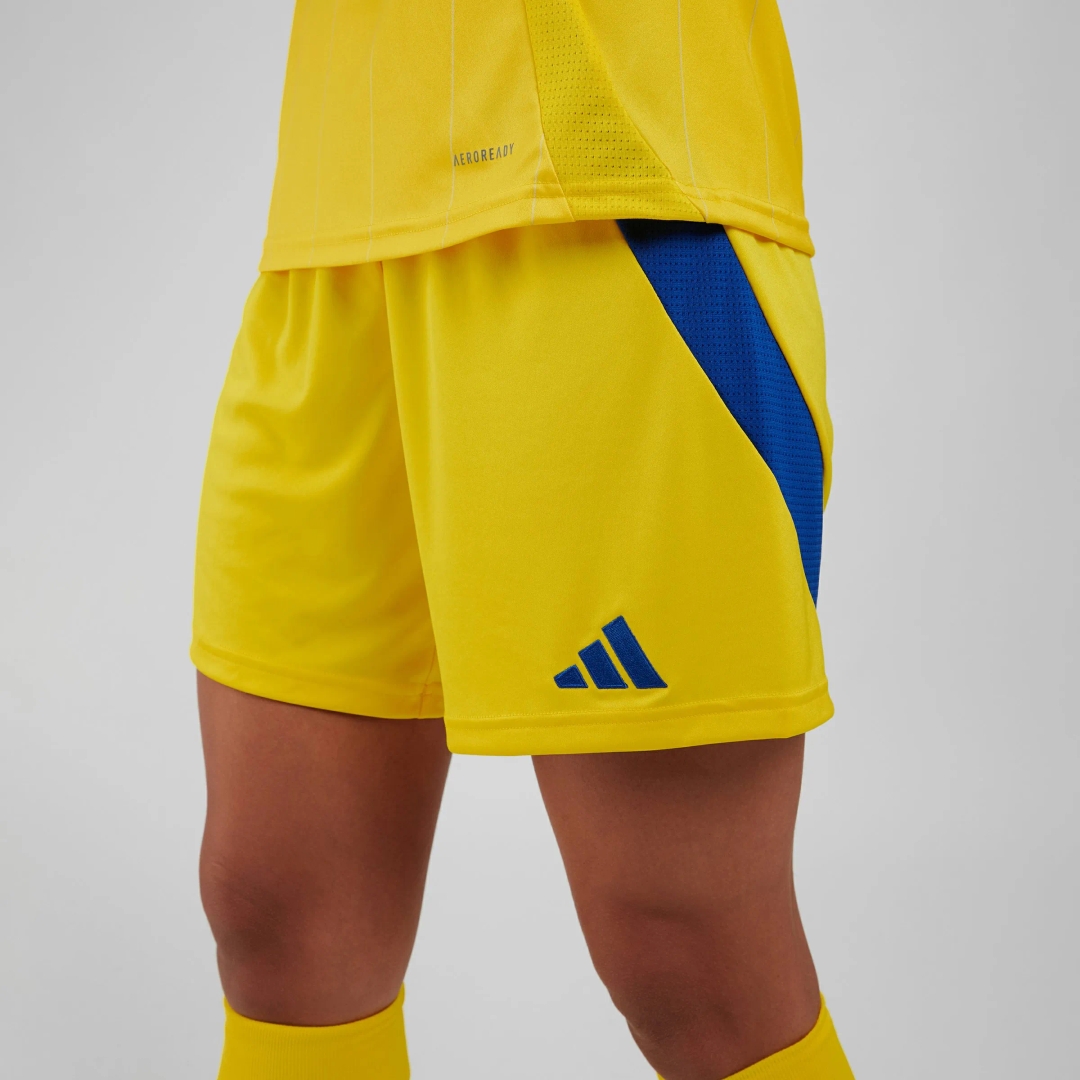 Жіночі домашні шорти "Ukraine 24" Розмір: S, Color: Жовтий