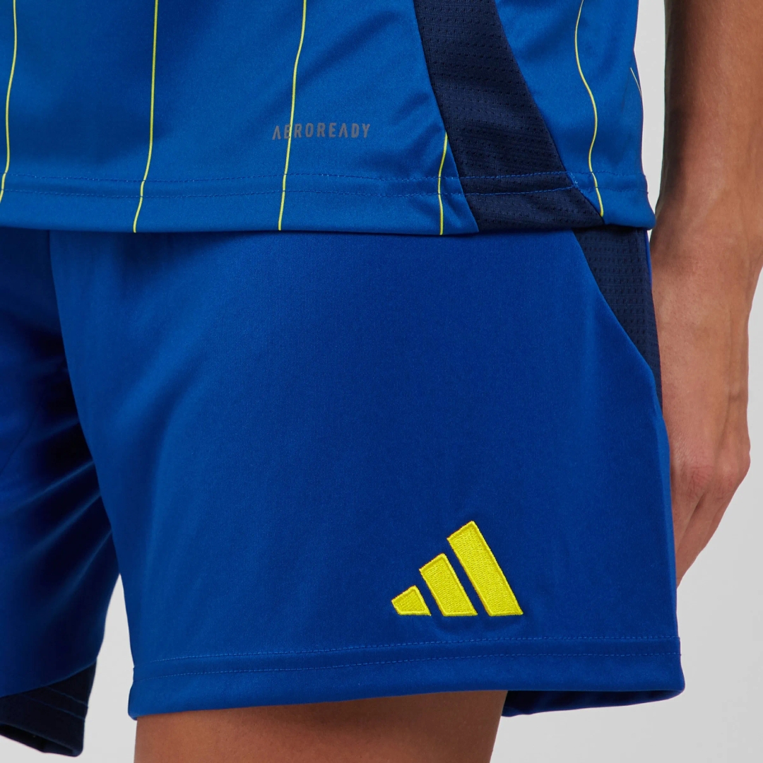 Жіночі виїзні шорти "Ukraine 24" Розмір: S, Color: Синій