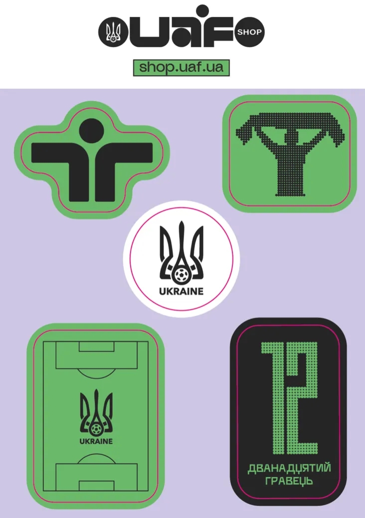 Стікерпак Color: Зелений