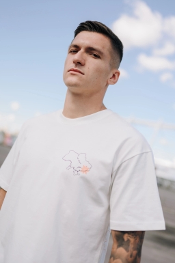 Футболка "Донбас Арена" Розмір: S-M, Color: Білий