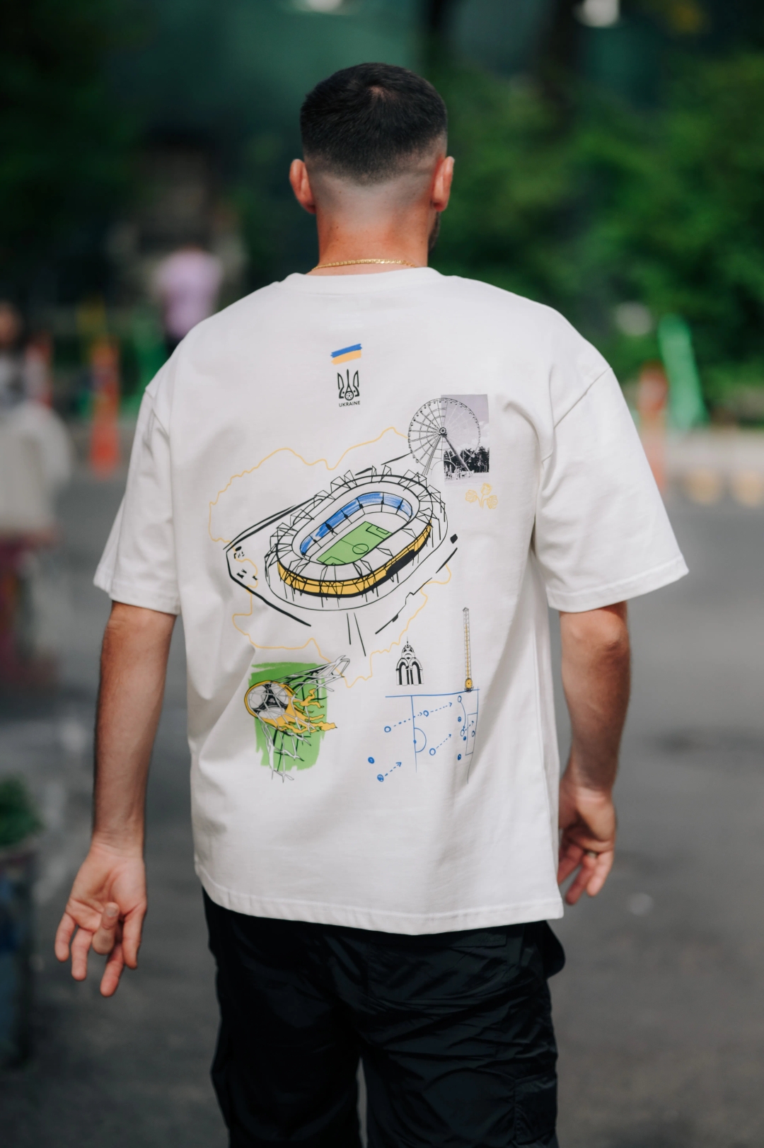 Футболка "ОСК Металіст" Розмір: S-M, Color: Білий