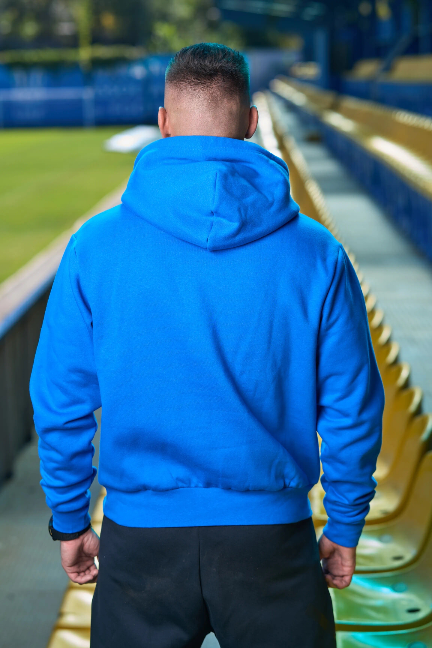 Худі синій "Adidas Ukraine Sportswear"