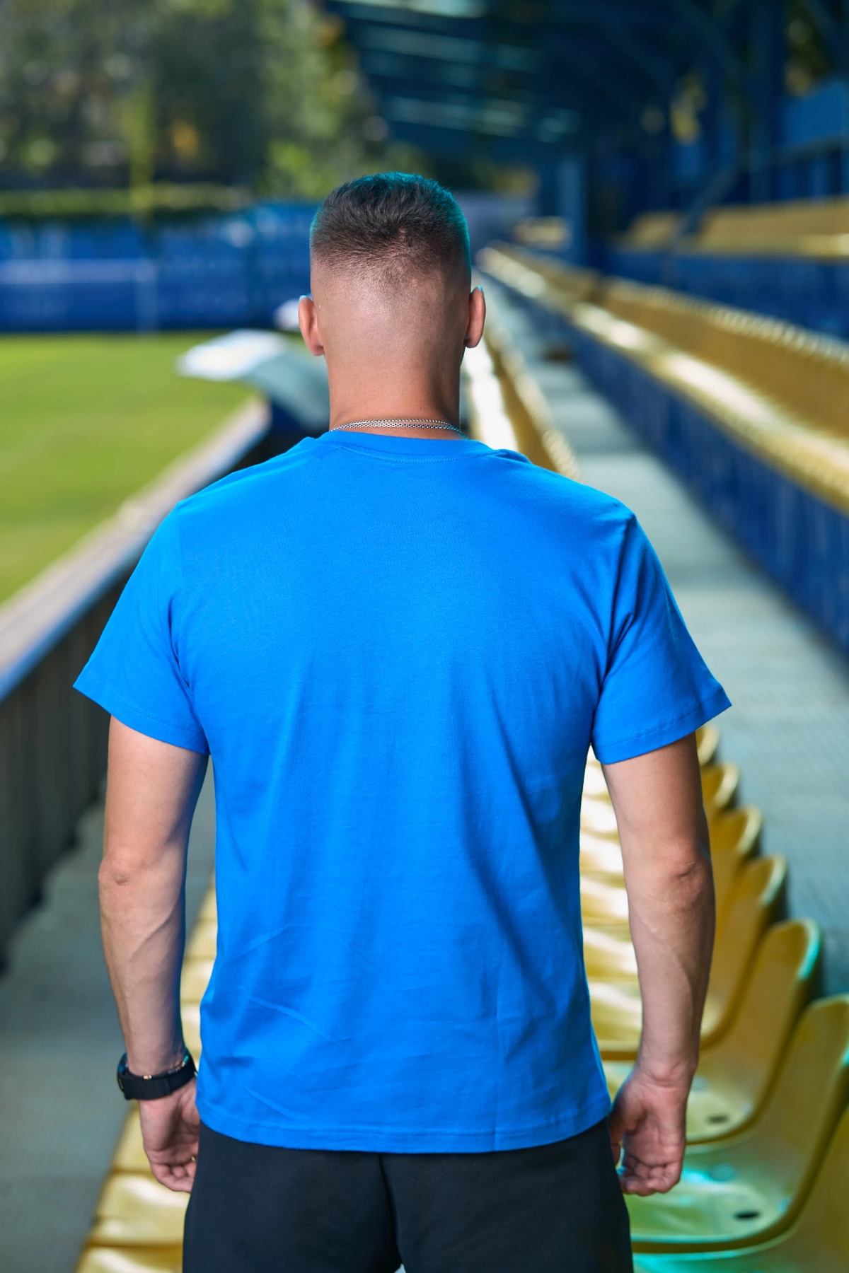 Футболка "Adidas Ukraine Sportswear" Розмір: S, Color: Синій