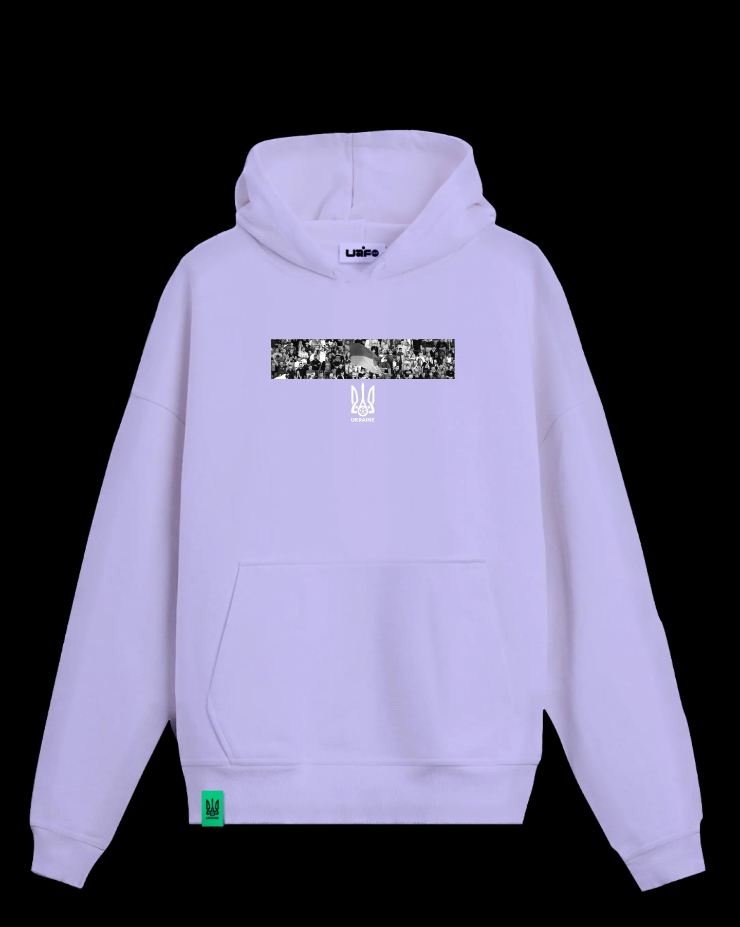 Худі утеплений "12" ліловий