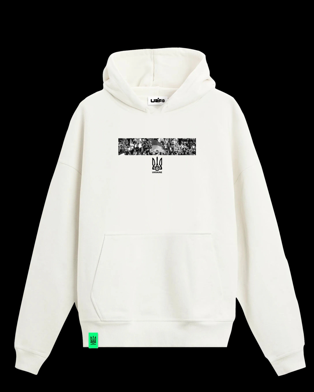 Худі утеплений "12" білий Розмір: L, Color: Білий