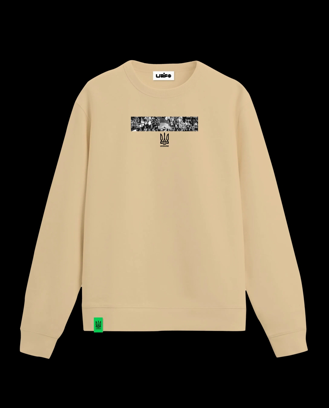 Світшот "12"бежевий Розмір: L, Color: Беж