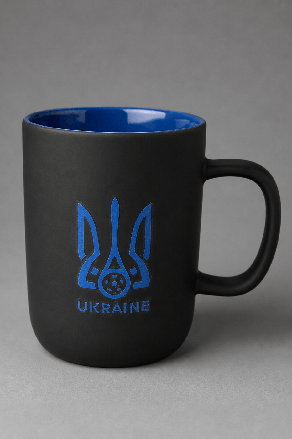 Чашка збірна України з синім лого