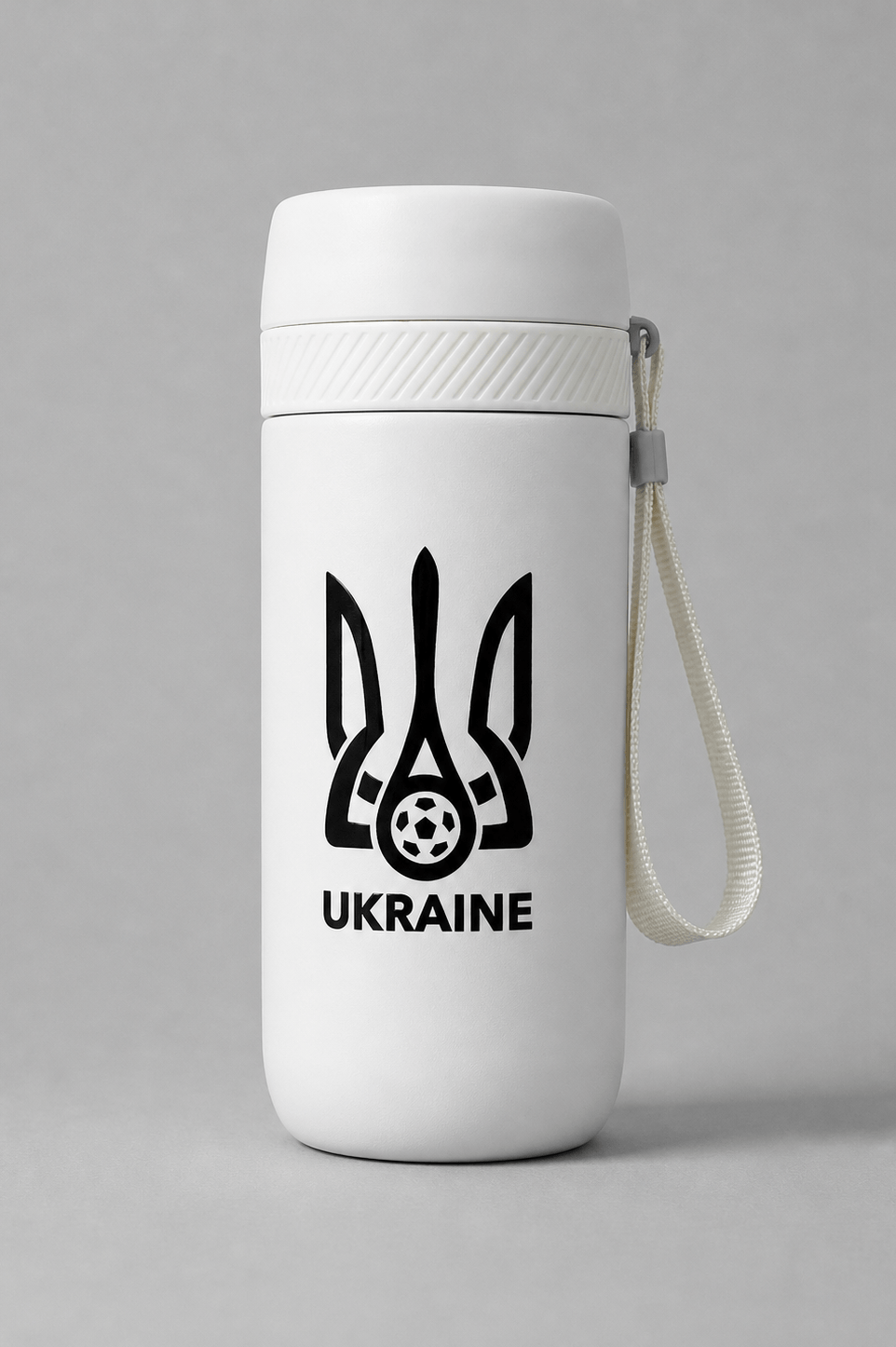 Термо-чашка збірна України Біла