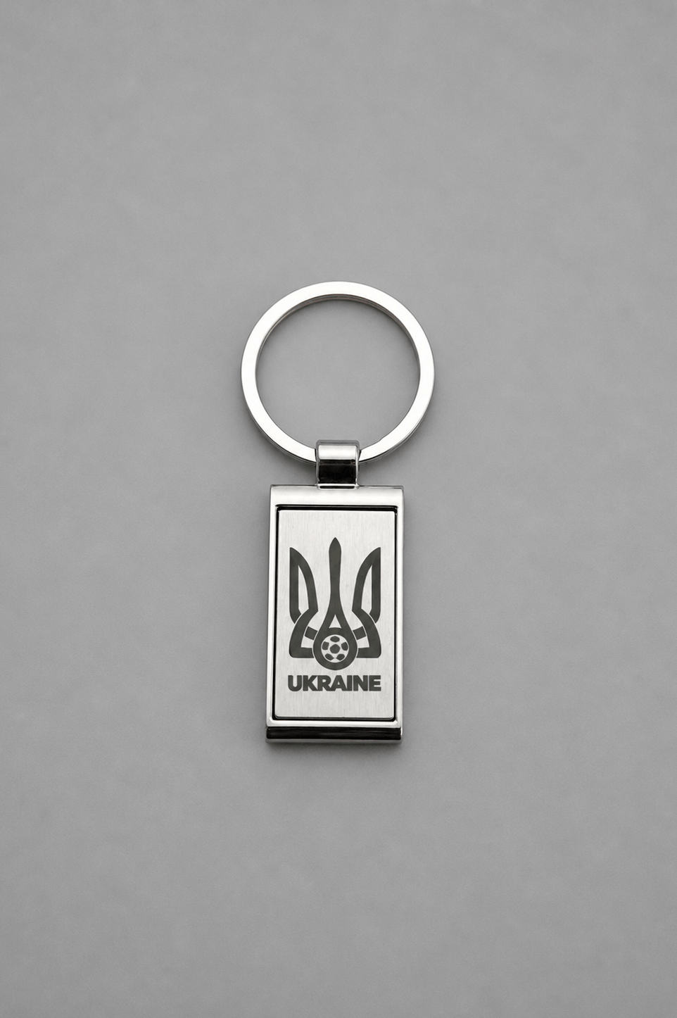 Брелок залізний з лого збірної України