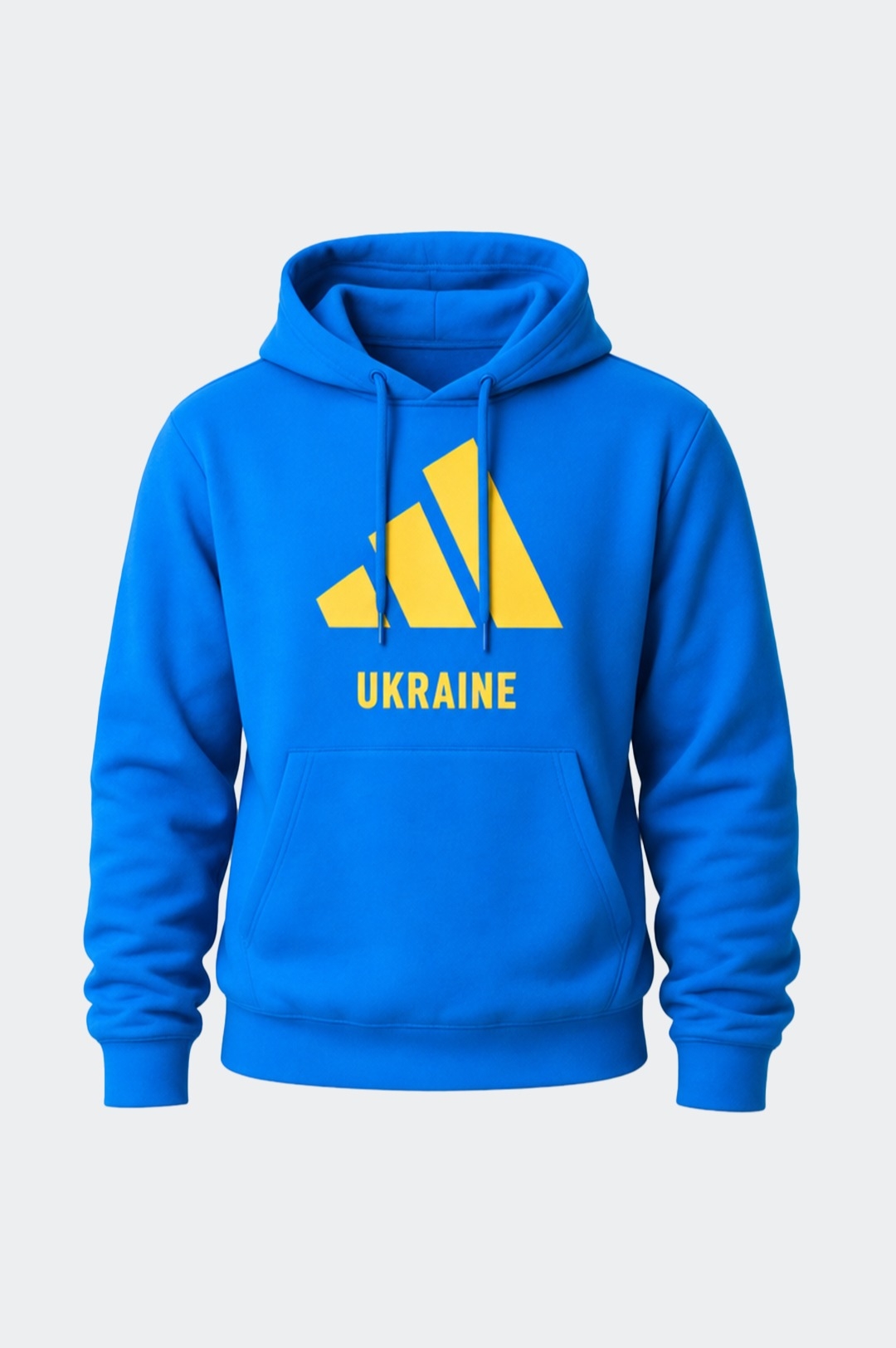 Худі синій "Adidas Ukraine Sportswear"