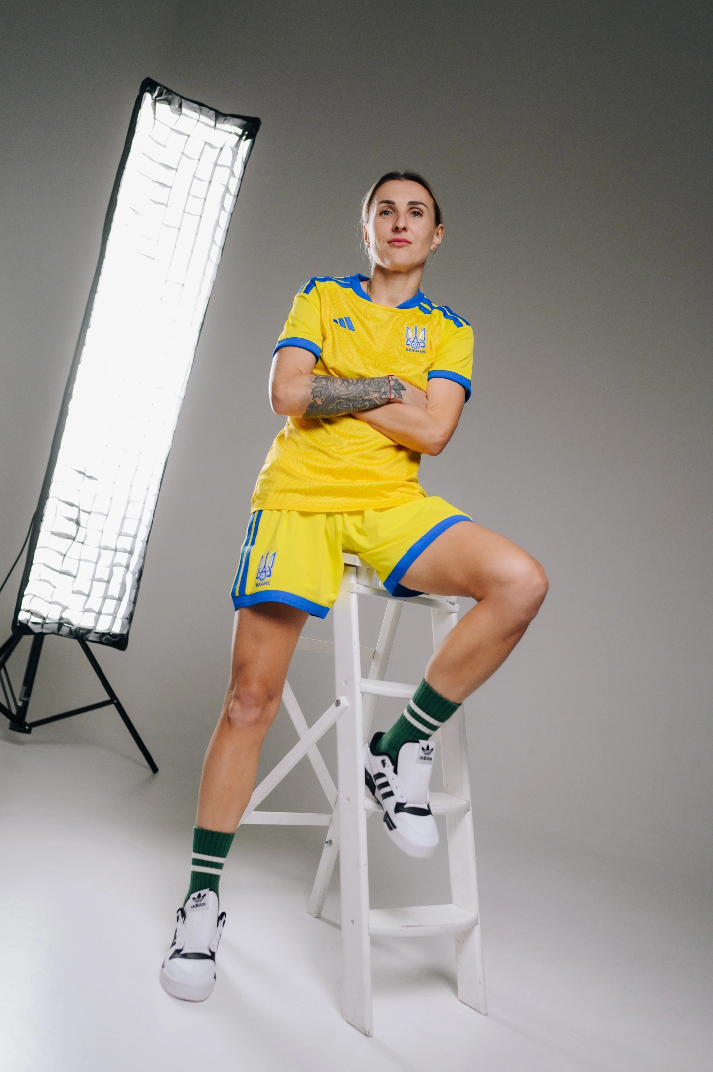 Домашня джерсі Ukraine 26 Authentic (Жіноча команда) Домашня джерсі Ukraine 26 Authentic (Жіноча команда)