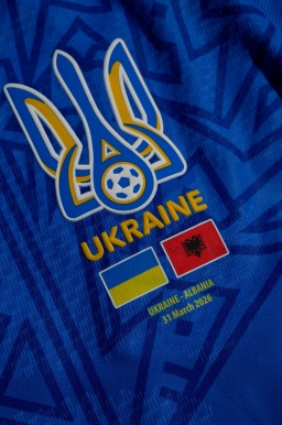 Футболка Волошина з матчу Україна-Албанія (31.03.2026) Футболка Волошина з матчу Україна-Албанія (31.03.2026)