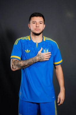 Футболка гравця збірної Розмір: S, Color: Синій, Гравець: Волошин Футболка гравця збірної Розмір: S, Color: Синій, Гравець: Волошин
