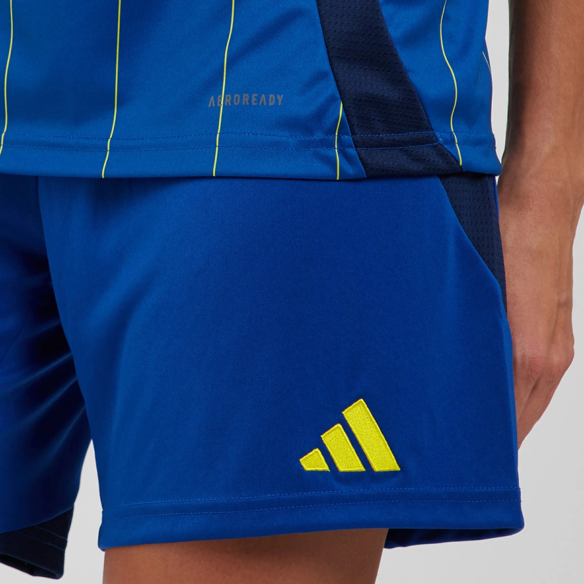 Жіночі виїзні шорти "Ukraine 24" Розмір: S, Color: Синій Жіночі виїзні шорти "Ukraine 24" Розмір: S, Color: Синій