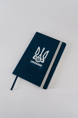 Блокнот синій УАФ https://shop.uaf.ua Блокнот синій УАФ